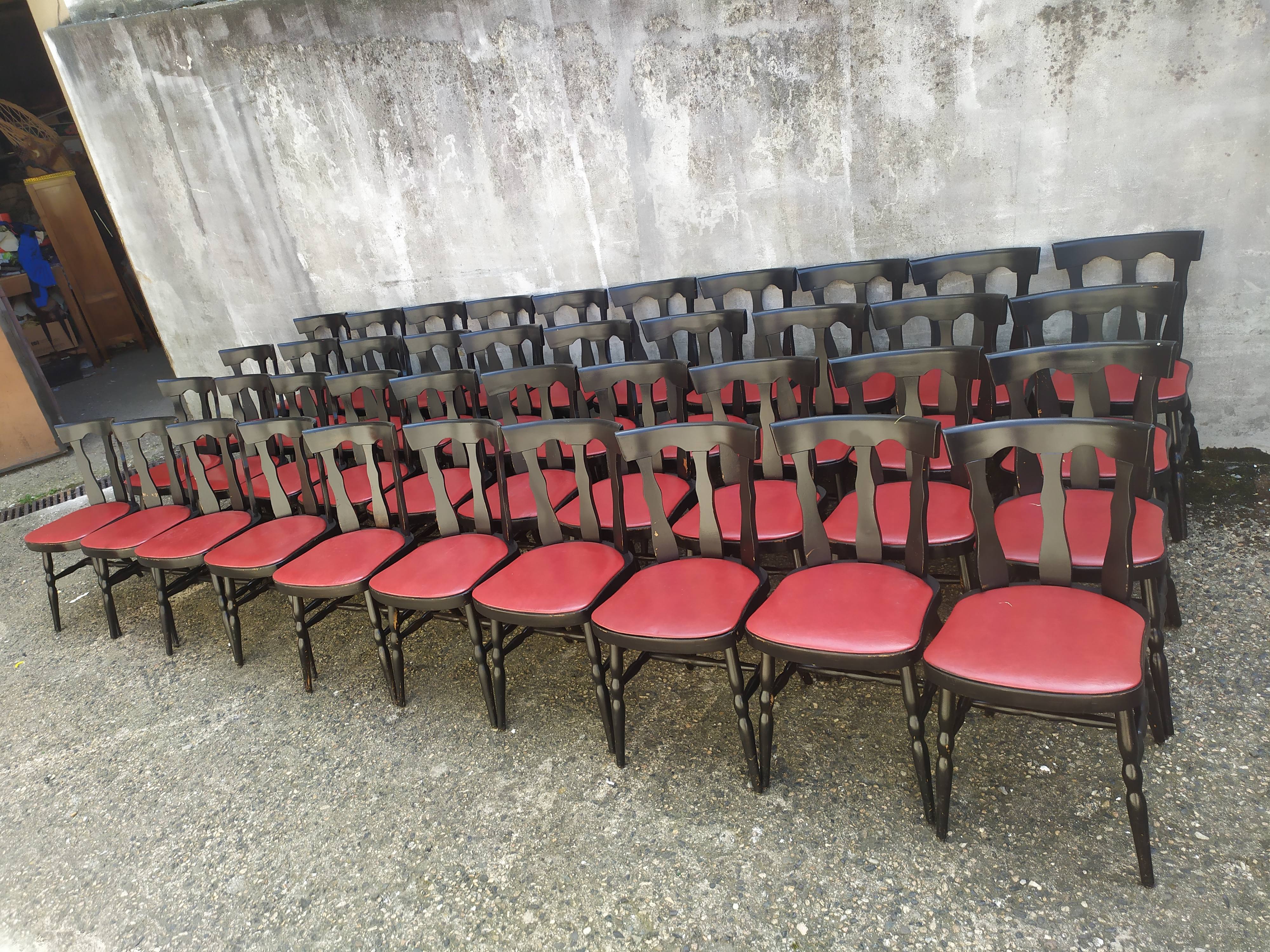 40 Baumann saloon bistro chairs