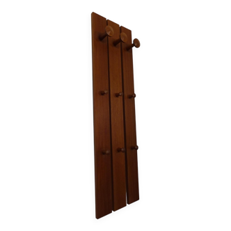 No. 140 Teak Wall Racks by Aksel Kjersgaard for Odder Møbler, 1960s, Set of 3