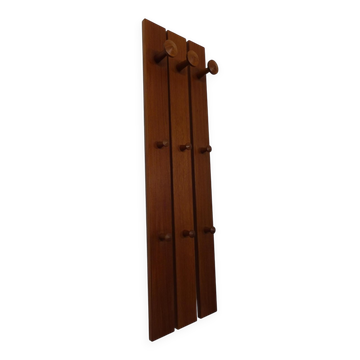 No. 140 Teak Wall Racks by Aksel Kjersgaard for Odder Møbler, 1960s, Set of 3
