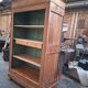 Cherry wood bookshelf