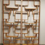 Paravents par Ludvik Volak pour Drevopodnik Holesov, 1950s, Set de 2