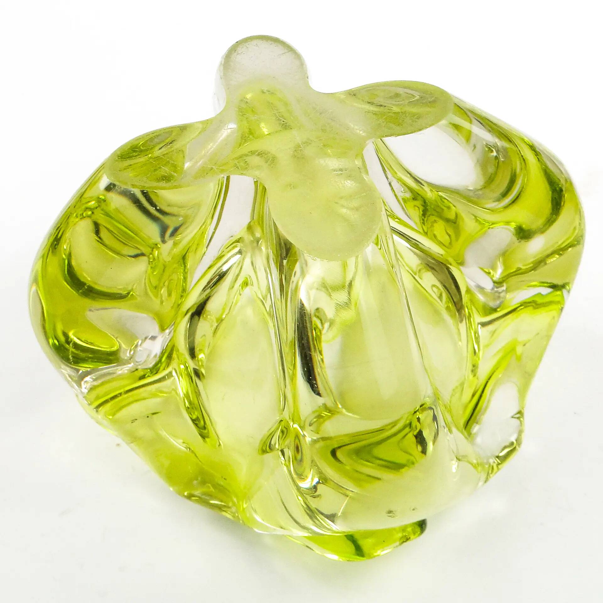 Mid-century modern organiser, glass, designed by J. Hospodka, Czechoslovakia, 1960s