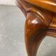 Chippendale Coffee Table in Wood, Canning and Glass