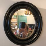 Old oval mirror 40x45cm