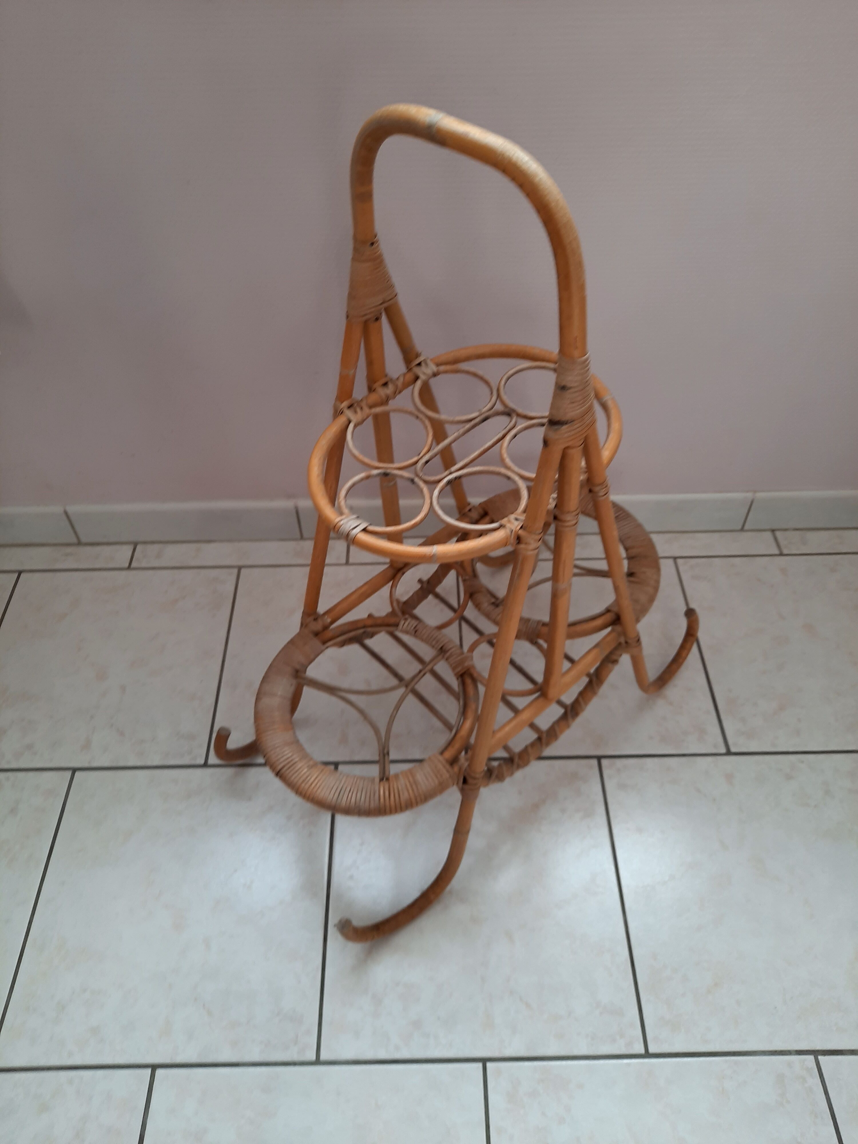 Vintage 70s portable bar