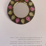 Mirror "Piques" by Mithé Espelt -