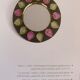 Miroir " Piques" de Mithé Espelt -