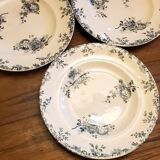 Set of 3 Longwy Hanoi model plates