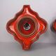 Pop Art German Ceramic Wall Lamps, 1970s, Set of 3