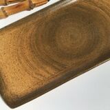 Speckled brown Longchamp sandstone cake dish