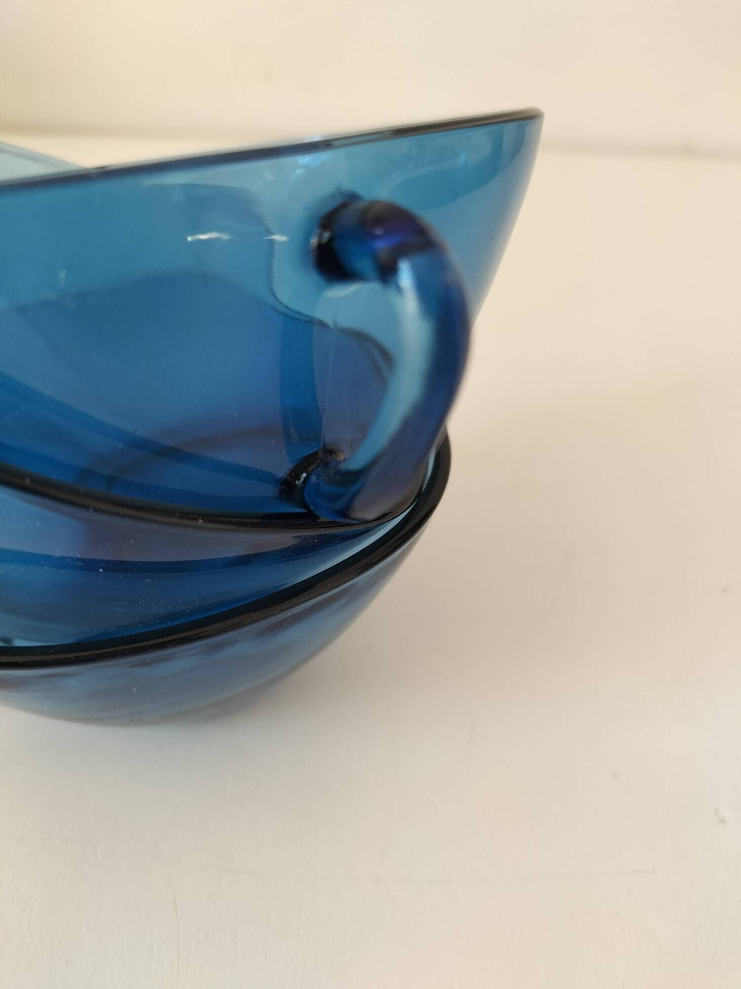 set of three blue Vereco cups