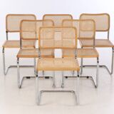 6 CHAIRS INSPIRED BY BREUER B32 ITALY