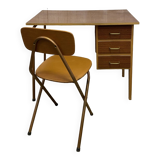 Vintage desk and chair set