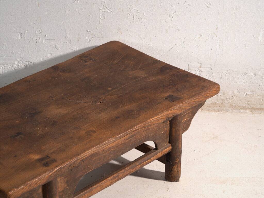 Antique elm wood coffee table – China, circa 1900