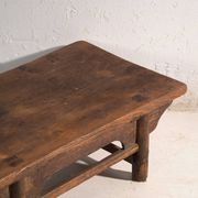 Antique elm wood coffee table – China, circa 1900