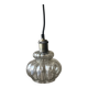 Pendant light with vintage globe
