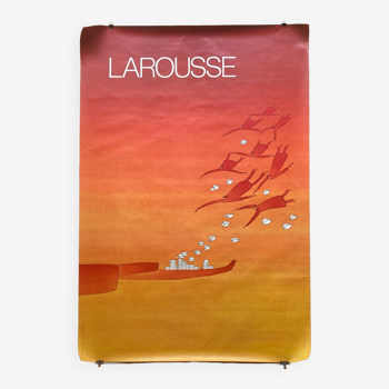 Larousse advertising poster by Folon