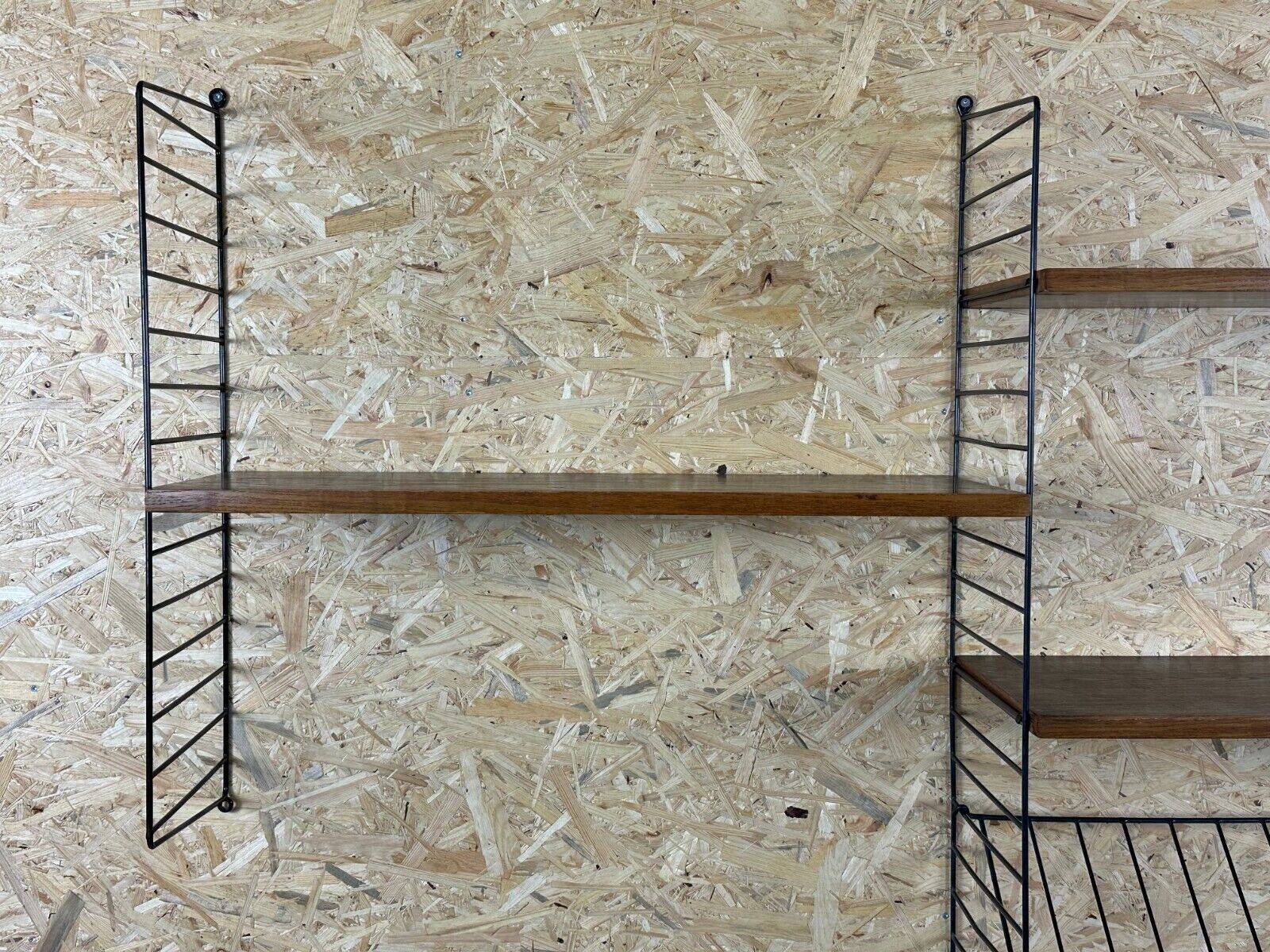 Module d'étagère à cordes en chêne des années 60 et 70 par Kajsa & Nils « Nisse » Strinning Suède