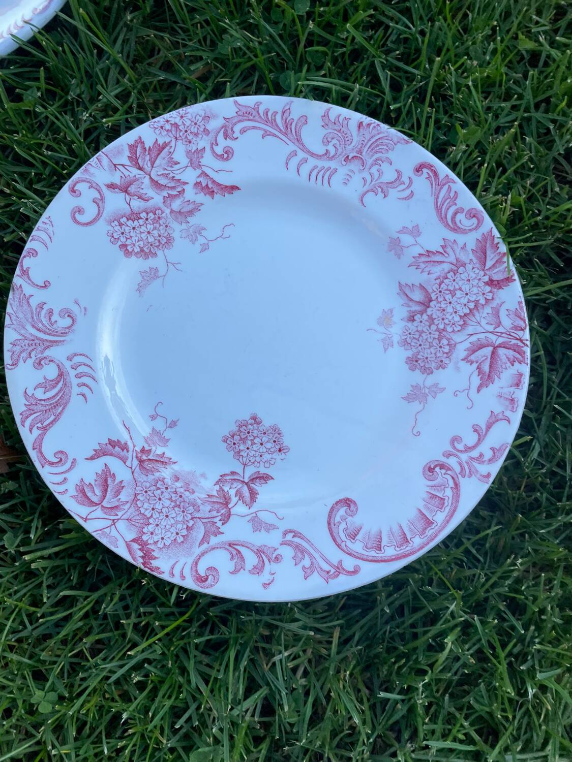 6 flat plates iron earth snowball St Amand