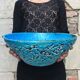 Large XL cup ceramic in turquoise Fat Lava