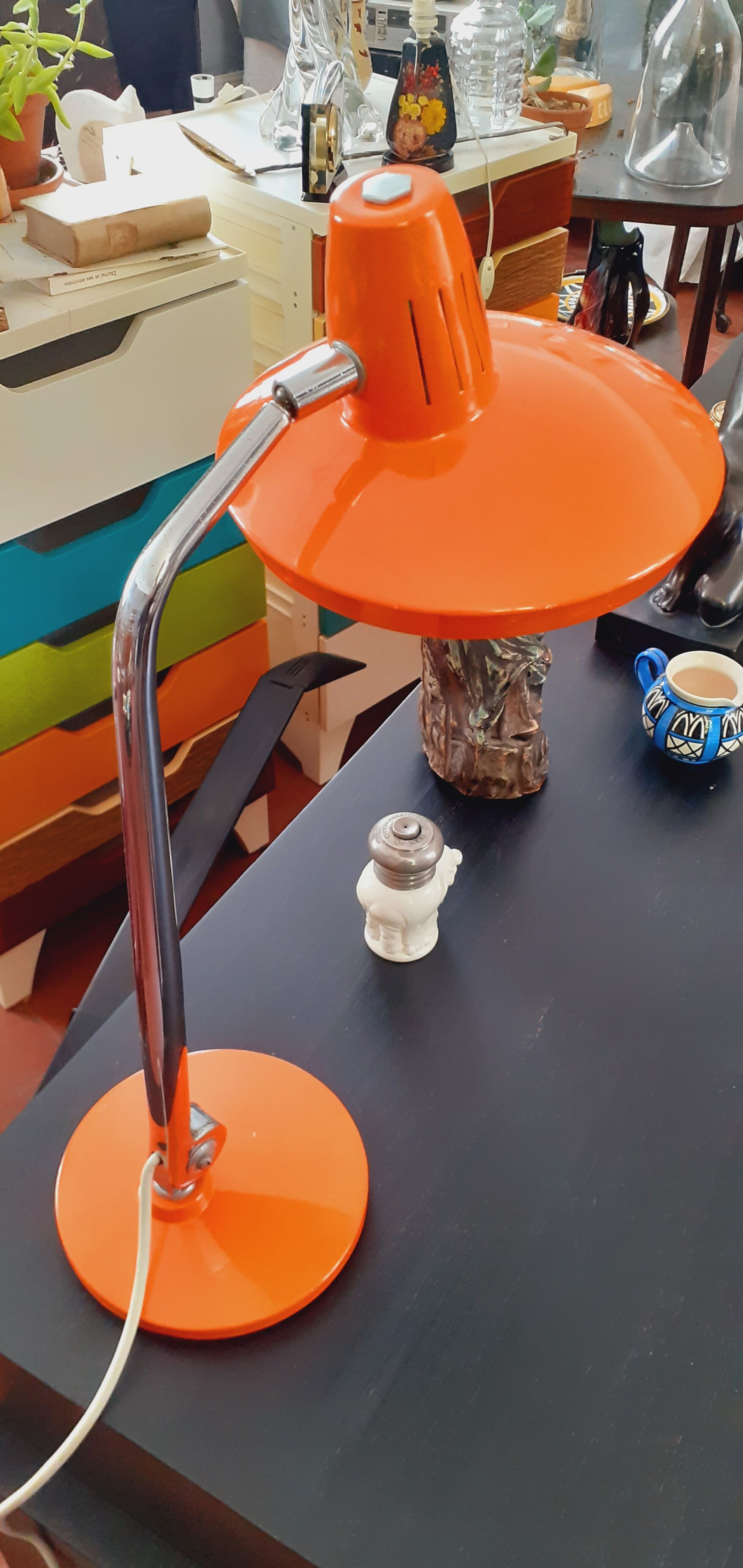 Vintage fase 1970 desk lamp