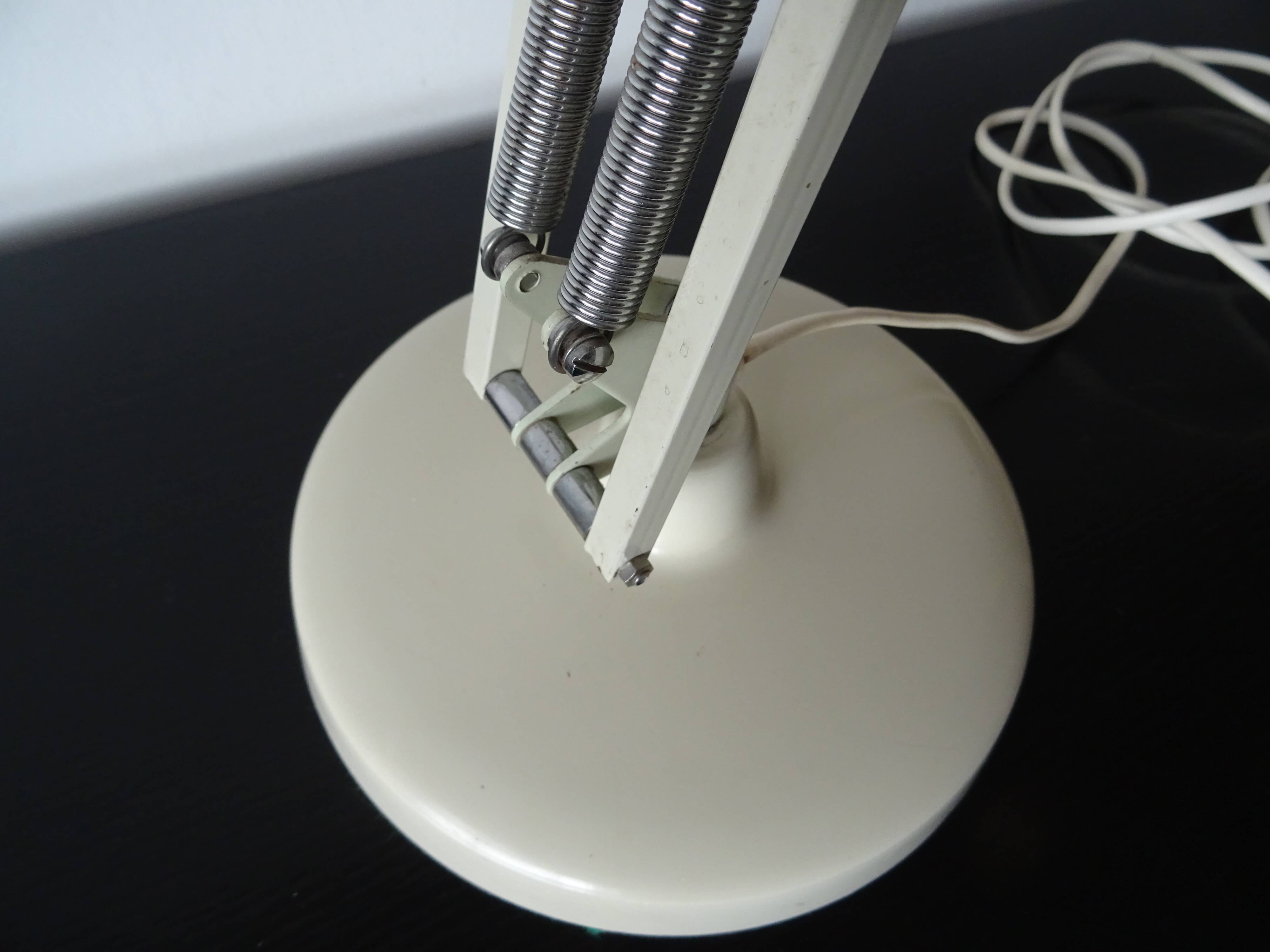 Vintage articulated Luxo industrial desk lamp