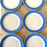 Blue plates