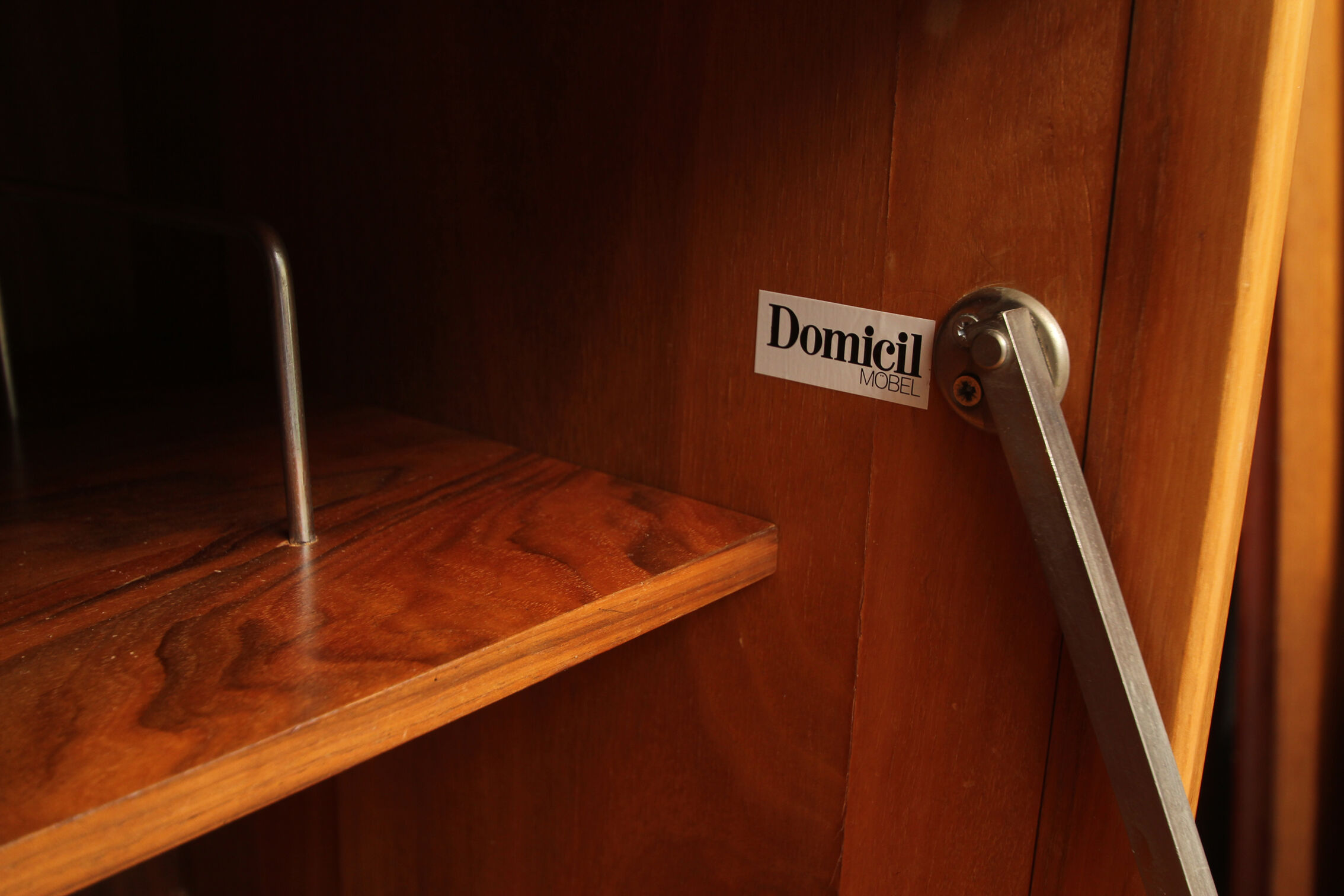 1970s secretary in walnut, Domicil Furnitures Denmark