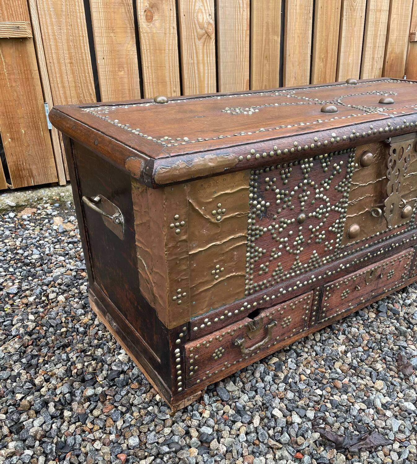 mariage Coffre Zanzibar/Shirazi 19e s