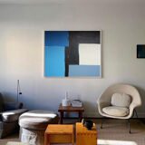 Abstract Royal Blue