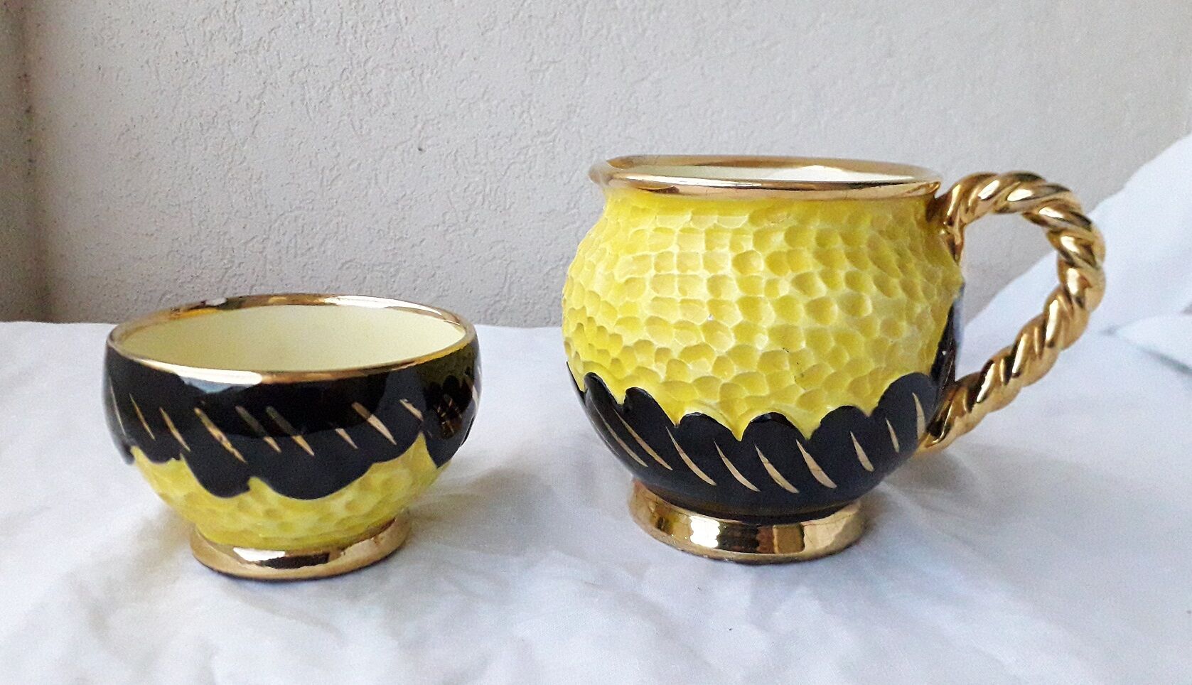 Vallauris ceramic milk jug