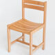Solid beech chair designed by André Sornay - France, 1960s