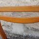 6 scandinavian chairs vintage beech and skai