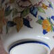 Earthenware vase decorated with peony