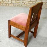 Oak chair of the Amsterdam School, 1930