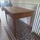 Art Deco wooden desk plaque