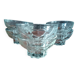 6 vintage champagne cups from the 40s/50s