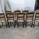 8 henri chairs