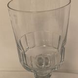 Set of 4 glasses and 1 carafe model Mirabeau early twentieth century