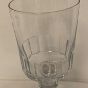 Set of 4 glasses and 1 carafe model Mirabeau early twentieth century