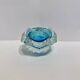 Sommerso trinket tray - Murano blown glass, Italy 1970