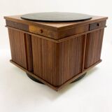 Mid-Century Italian Swivel Coffee Table by Gianfranco Frattini, Italy, 1960s