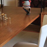 Huge shelf library Swedish desk teak, string.