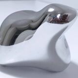 Beaver aluminum paperweight modernist design by Hoselton signed and numbered