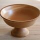 Compotier or fruit bowl on round terracotta base