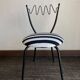 Pair of Barbarian chairs, Italian work, 1980 by Garouste & Bonetti.