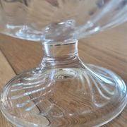 4 transparent glass ice cream bowls - Luminarc