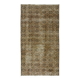 Turkish Anatolian Handmade Vintage Rug 252 cm x 140 cm