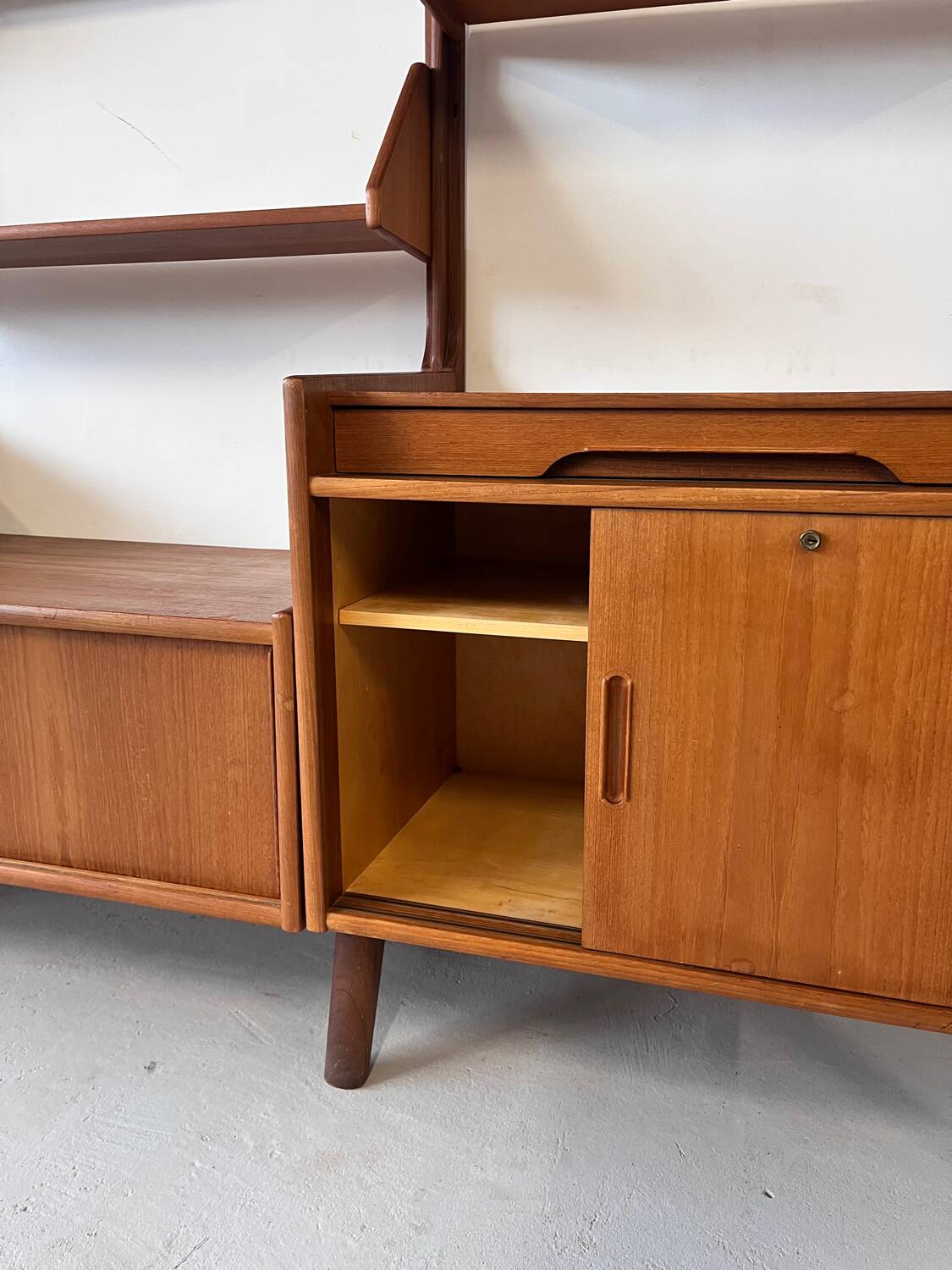 Teak Bookcase by Aandal Møbler, 1960’s Norway