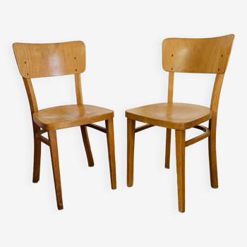 Paire de chaises bistrot Thonet